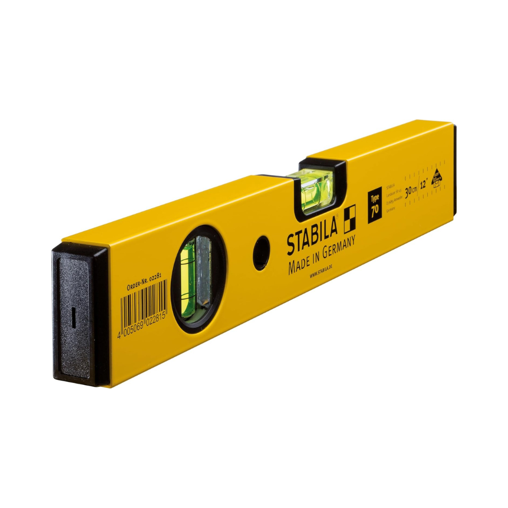 Niveau à bulle 30CM type 70 02281 Stabila STB-02281 au prix HT