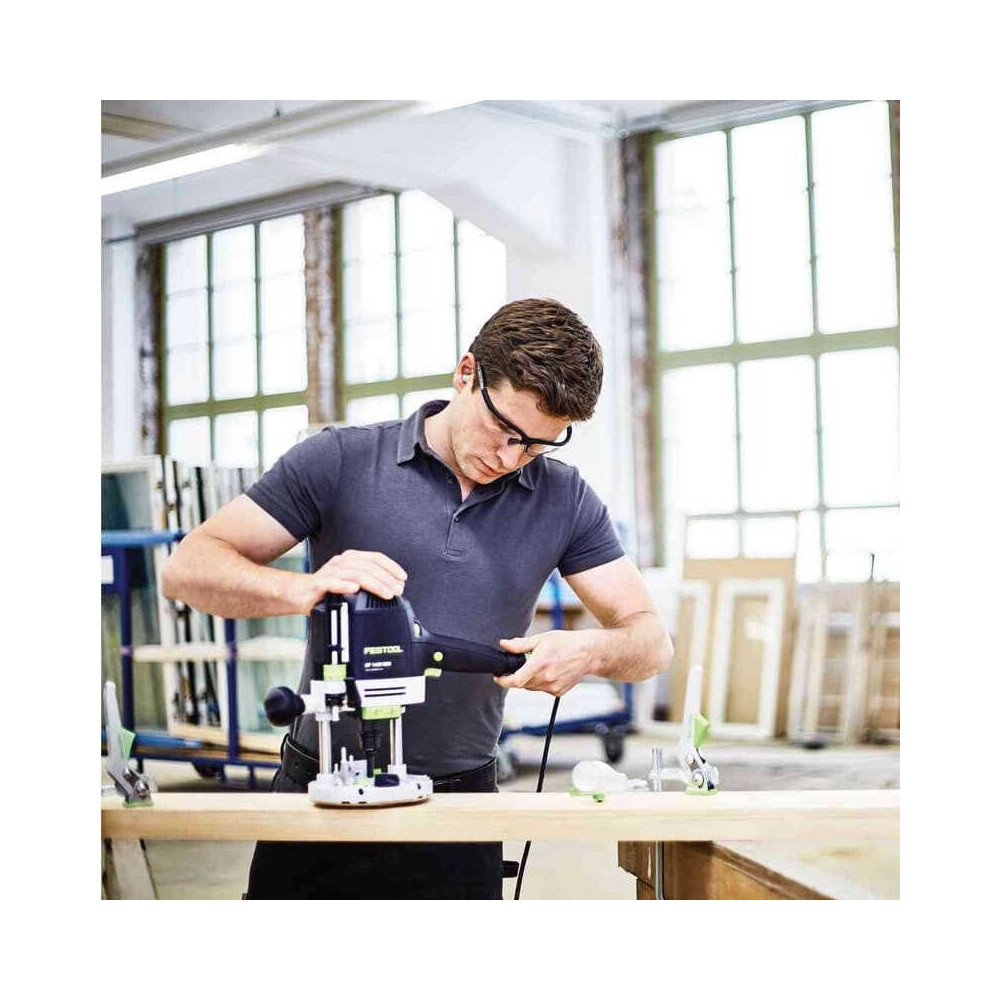 Defonceuse electrique 1400 w of 1400 ebq plus Festool 576207