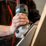 Affleureuse filaire 500W 6MM fm 500 6 avec lot de fraises Metabo 601741180
