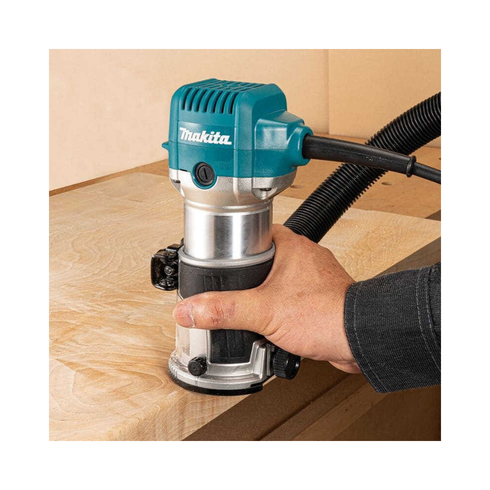 Affleureuse defonceuse 710W avec en makpac Makita RT0702CJ