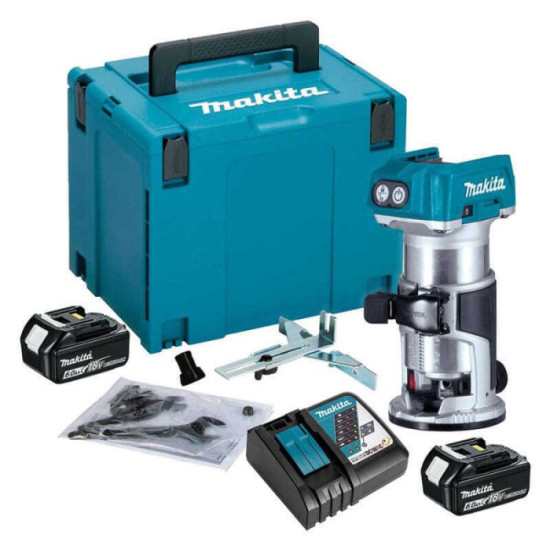 Affleureuse Makita DRT50RGJ