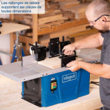 Fraiseuse defonceuse 1500W pinces de serrage 68 a 12MM HF50 scheppach 4902103924