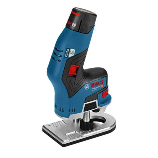 Affleureuse 12V 2X30 ah dans coffret l boxx Bosch 06016B0000
