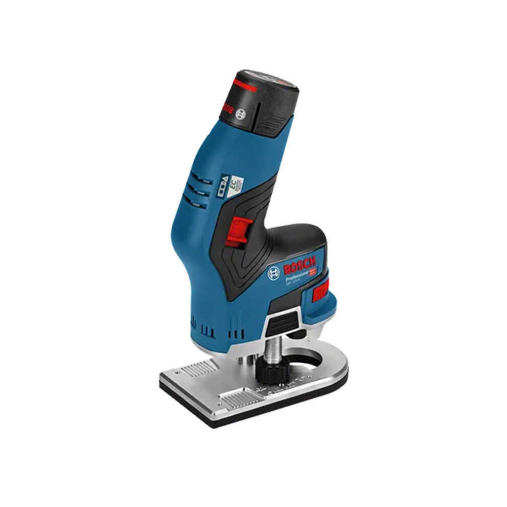 Affleureuse 12V 2X30 ah dans coffret l boxx Bosch 06016B0000