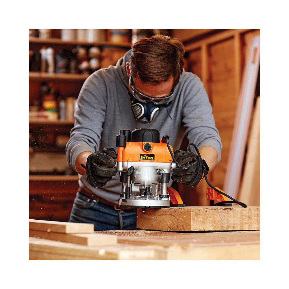 Defonceuse de precision bi mode 2400 w TRA001 triton 330165