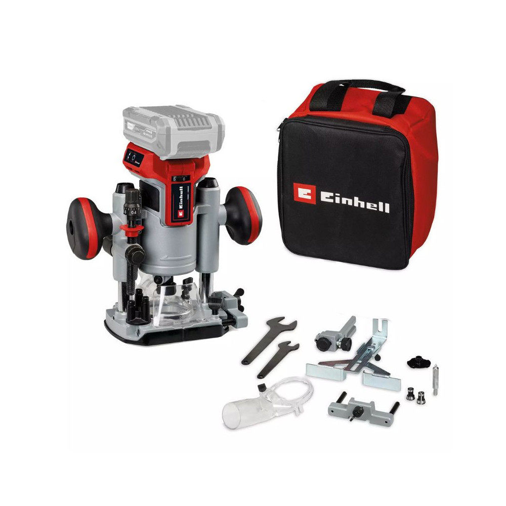 Defonceuse 18V 68MM tp ro 18 set li bl solo dans sac Einhell 4350410