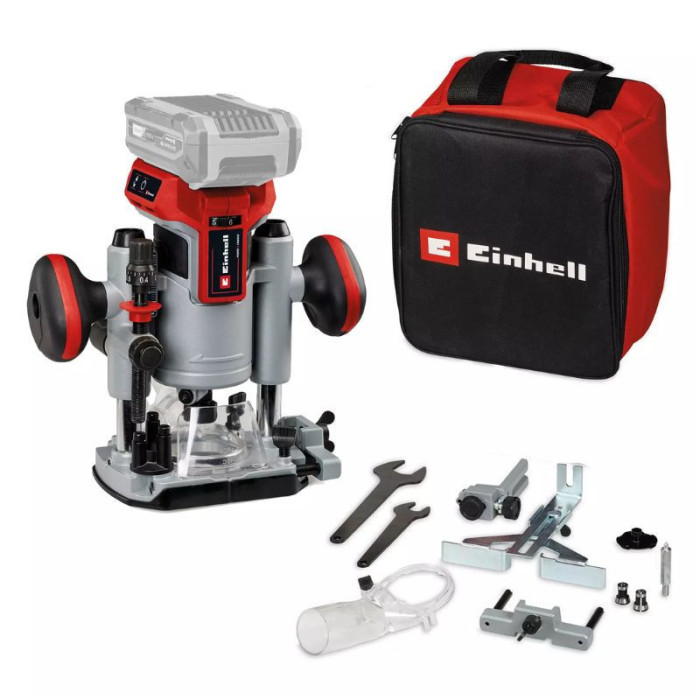 Defonceuse 18V 68MM tp ro 18 set li bl solo dans sac Einhell 4350410