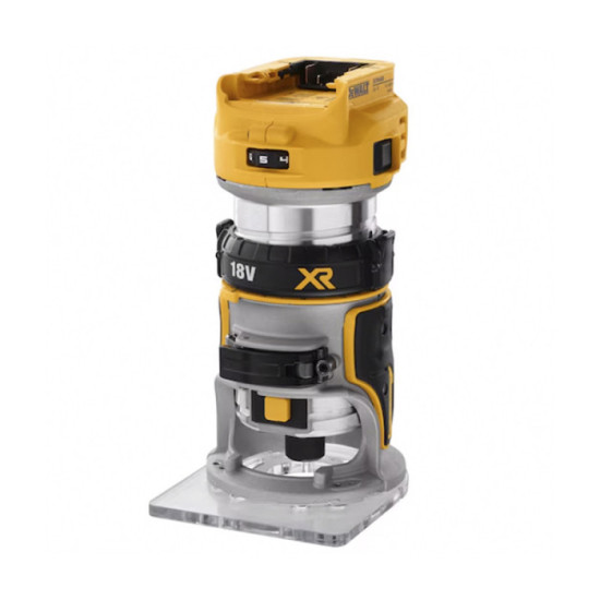 Affleureuse xr 18V bl 6 8 mm Dewalt DCW600N xj