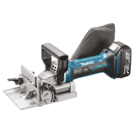 Fraiseuse lamelleuse a batteries lxt 18V 2X40AH Makita DPJ180RMJ