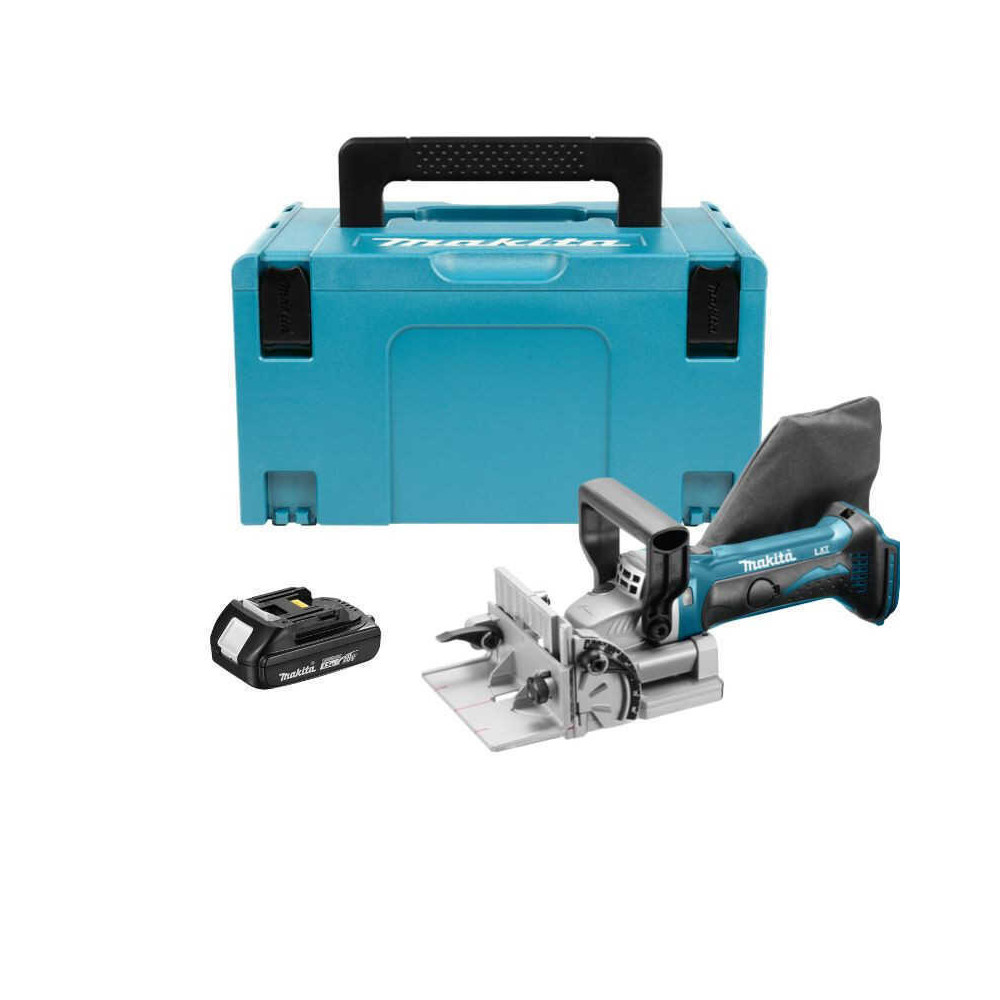 Fraiseuse lamelleuse a batteries lxt 18V 1X15AH Makita DPJ180Y1J
