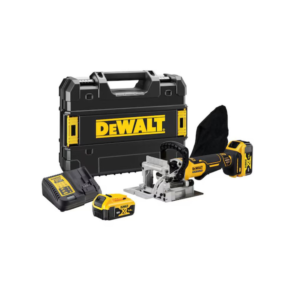 Fraiseuse a lamelles 18V xr 2X 50AH en coffret Dewalt DCW682P2 qw