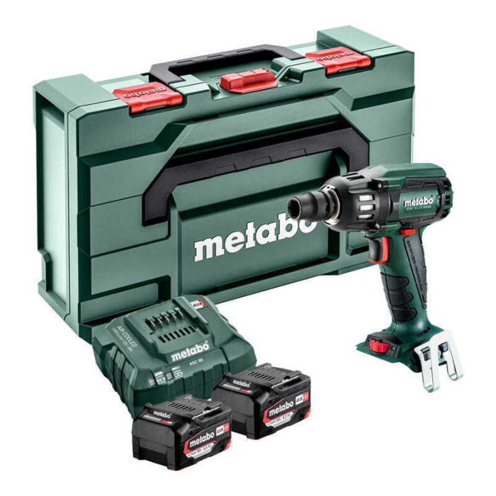 Boulonneuse Metabo SSW 18 LTX 400 BL 5,2 Ah au prix HT