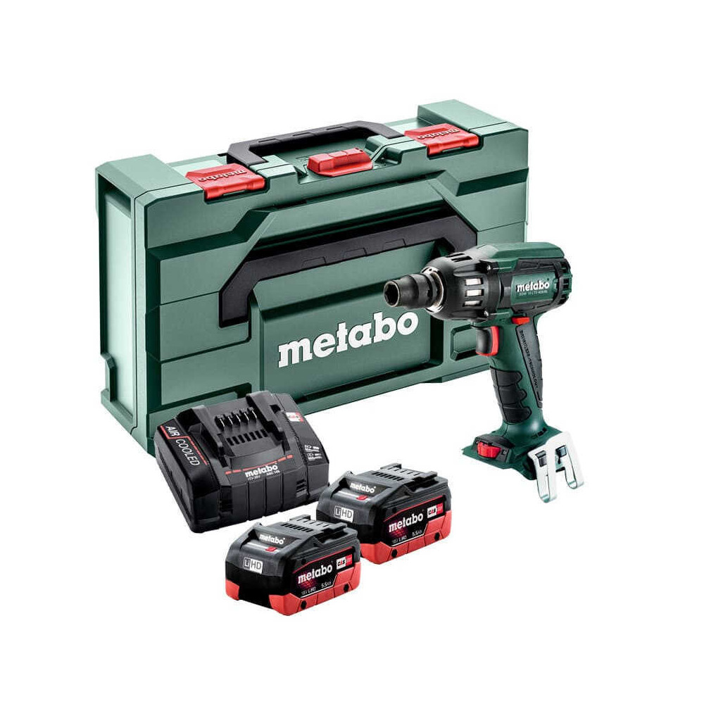 Boulonneuse Metabo SSW 18 LTX 400 BL 5,5 Ah au prix HT