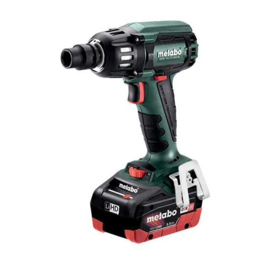 Boulonneuse Metabo SSW 18 LTX 400 BL 5,5 Ah au prix HT