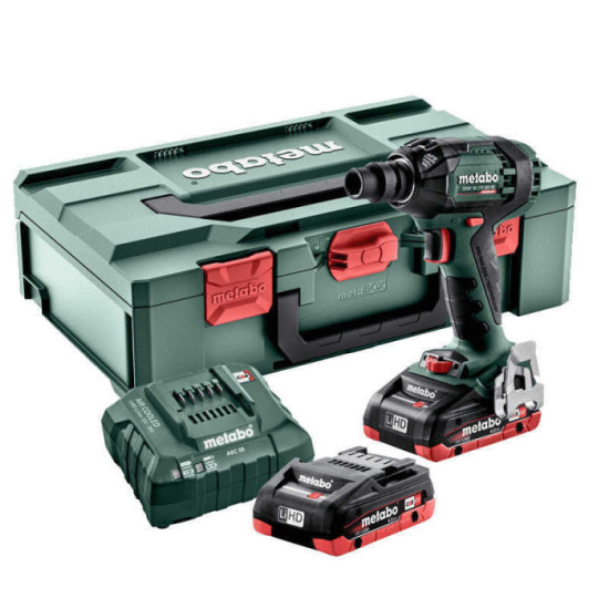 Boulonneuse a chocs san fil ssw 18 ltx 300 bl en metabox Metabo 602395800