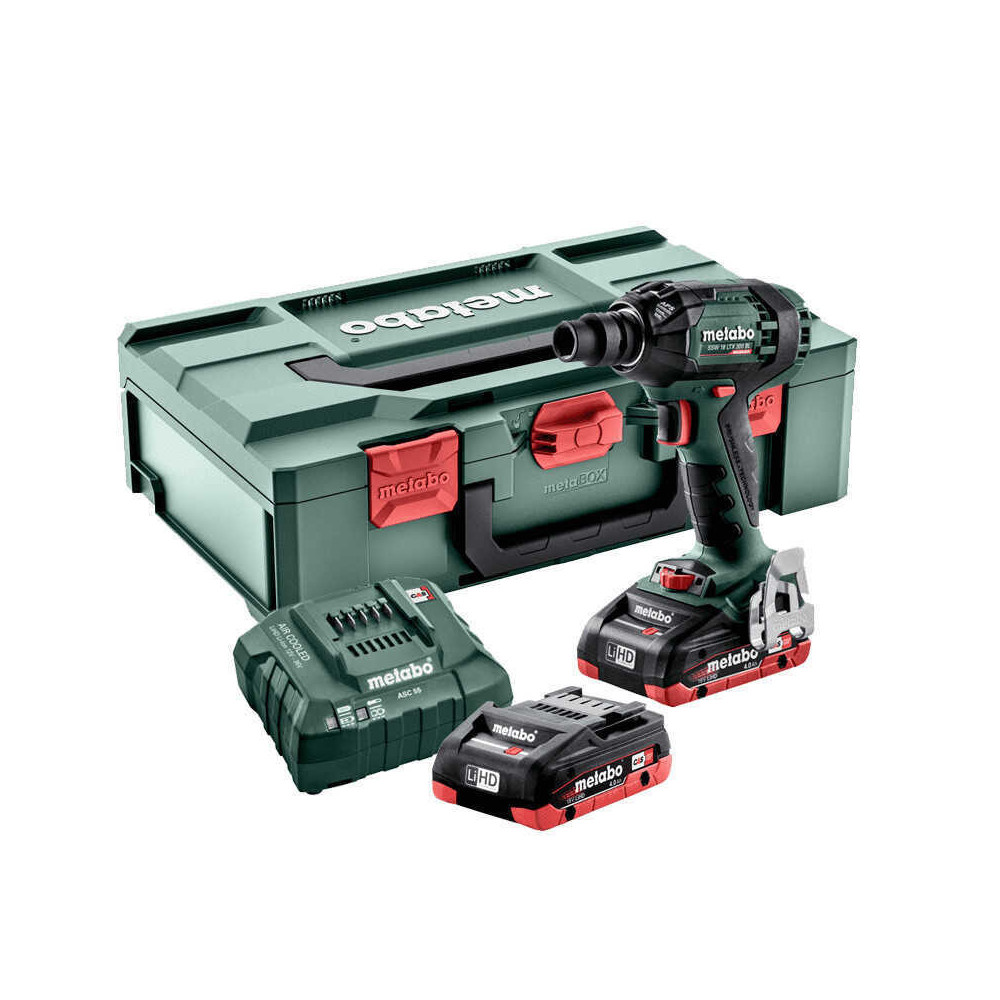 Boulonneuse a chocs san fil ssw 18 ltx 300 bl en metabox Metabo 602395800