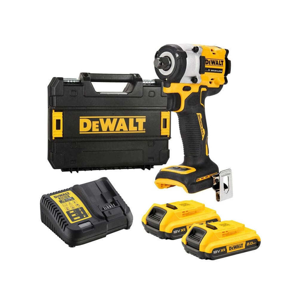 Boulonneuse DeWalt DCF921D2T-QW 2x2,0 Ah au prix HT