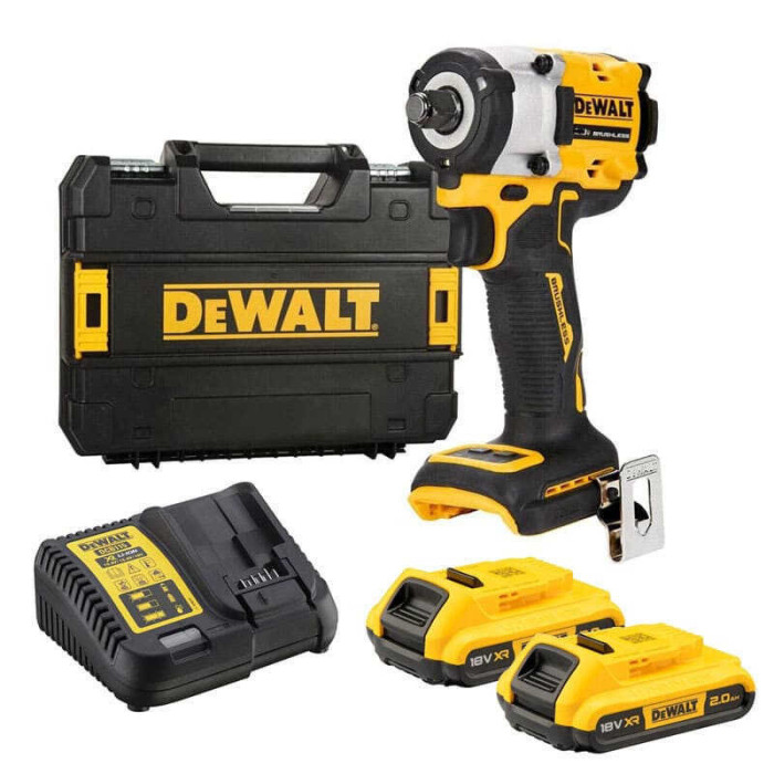 Boulonneuse DeWalt DCF921D2T-QW 2x2,0 Ah au prix HT