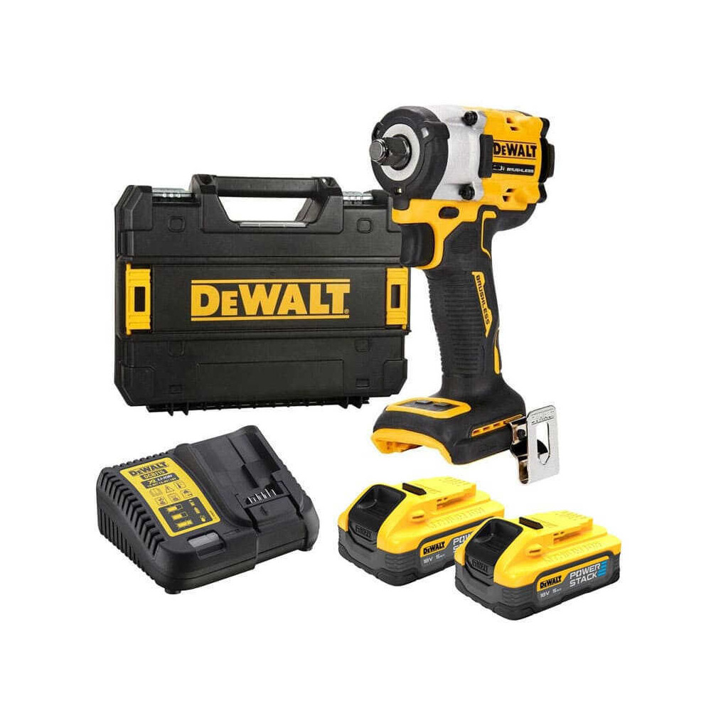 Boulonneuse DeWalt DCF921H2T-QW POWERSTACK 5 Ah HT