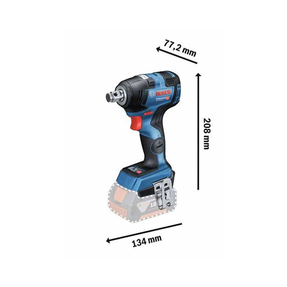 Boulonneuse Bosch GDS 18V-200 C 200 Nm au prix HT