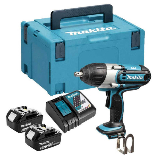Boulonneuse a chocs 18V lxt 440 nm coffret makpac Makita DTW450RTJ