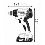 Boulonneuse gdx 18V 180 Bosch 06019G5204