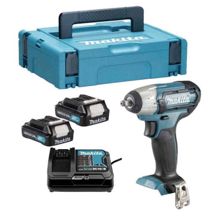 Boulonneuse Makita TW140DSAJ 12V CXT 2 Ah au prix HT