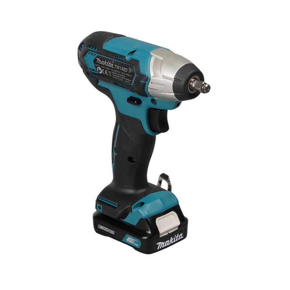 Boulonneuse Makita TW140DSAJ 12V CXT 2 Ah au prix HT