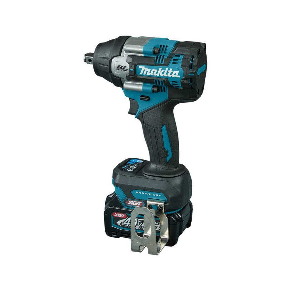 Cle a chocs sans fil 40V max 2X25AH chageur en makpac Makita TW007GD201