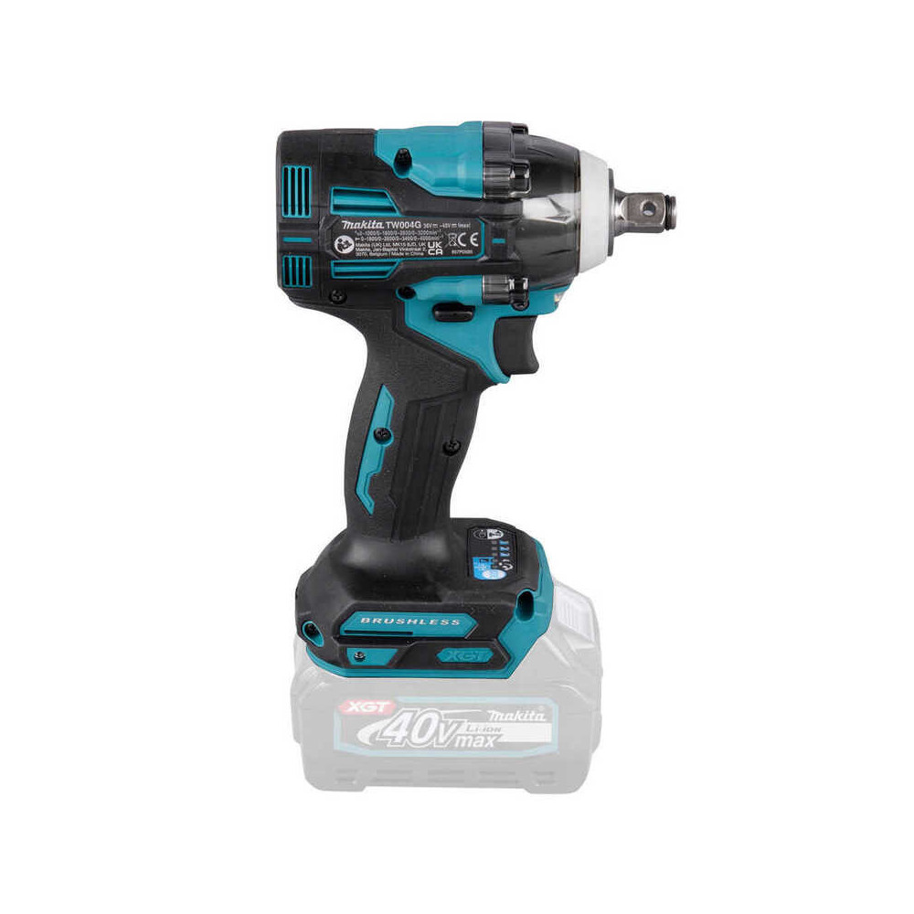 Boulonneuse chocs 40V xgt 12 350 nm 2X25 ah en makpac Makita TW004GD201