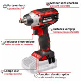 Boulonneuse Einhell IMPAXXO 18/230 230 Nm au prix HT
