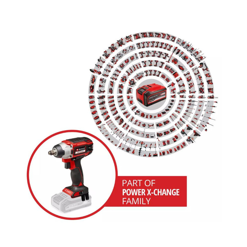Boulonneuse Einhell IMPAXXO 18/230 230 Nm au prix HT