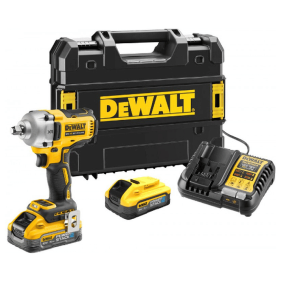 Boulonneuse a chocs xr 812NM 12 xr 2 batteries 5AH en tstak Dewalt DCF891P2T qw