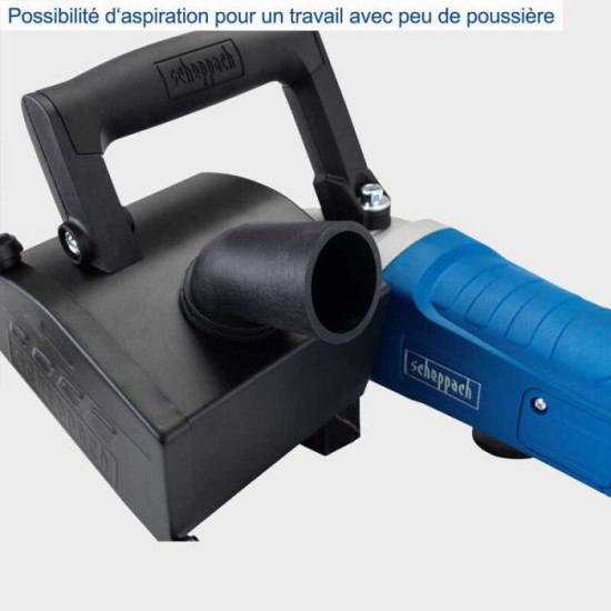 Ponceuse a satiner universelle MRS1300 scheppach 5903819901