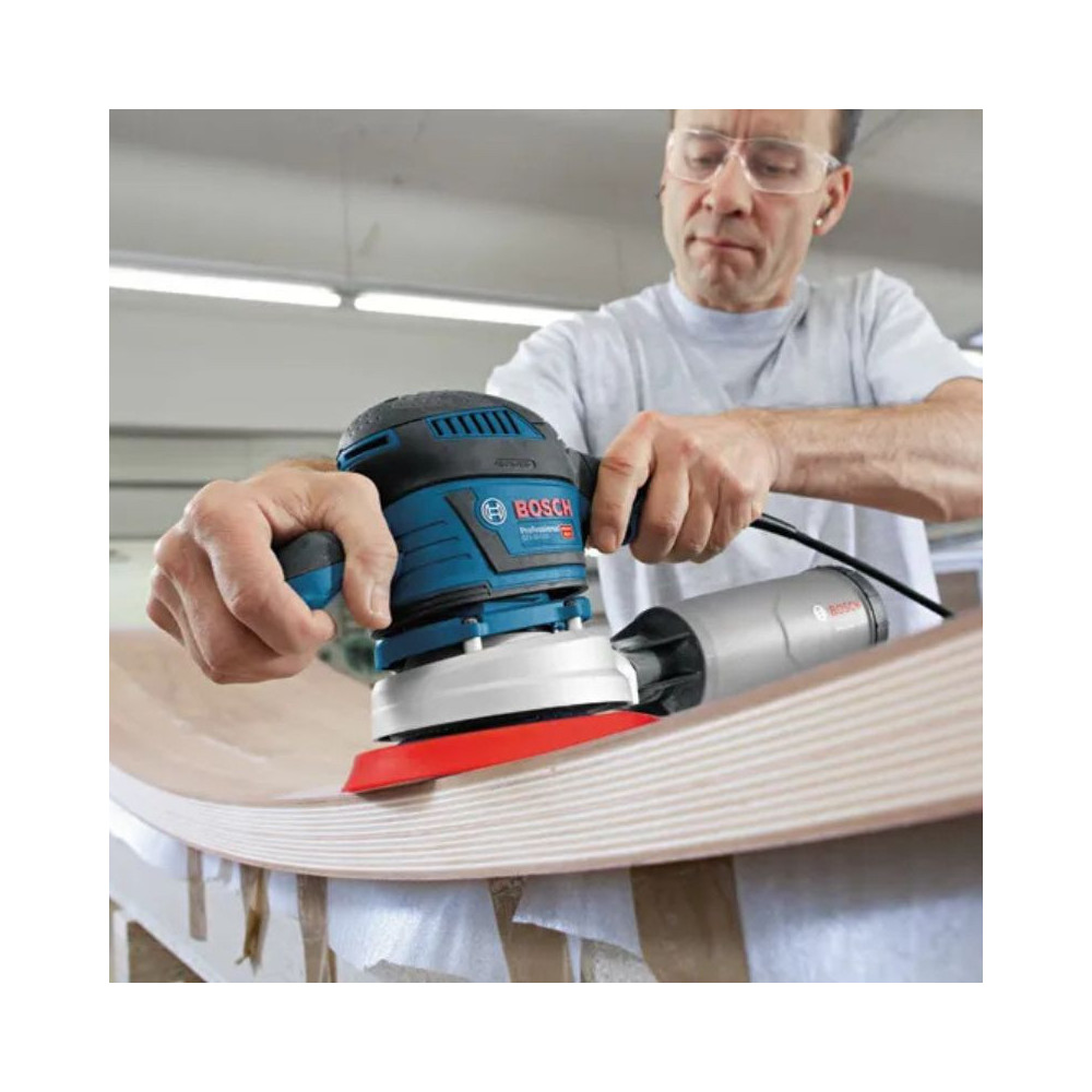 Ponceuse excentrique 400W O150 gex 40 150 l boxx Bosch 060137B201