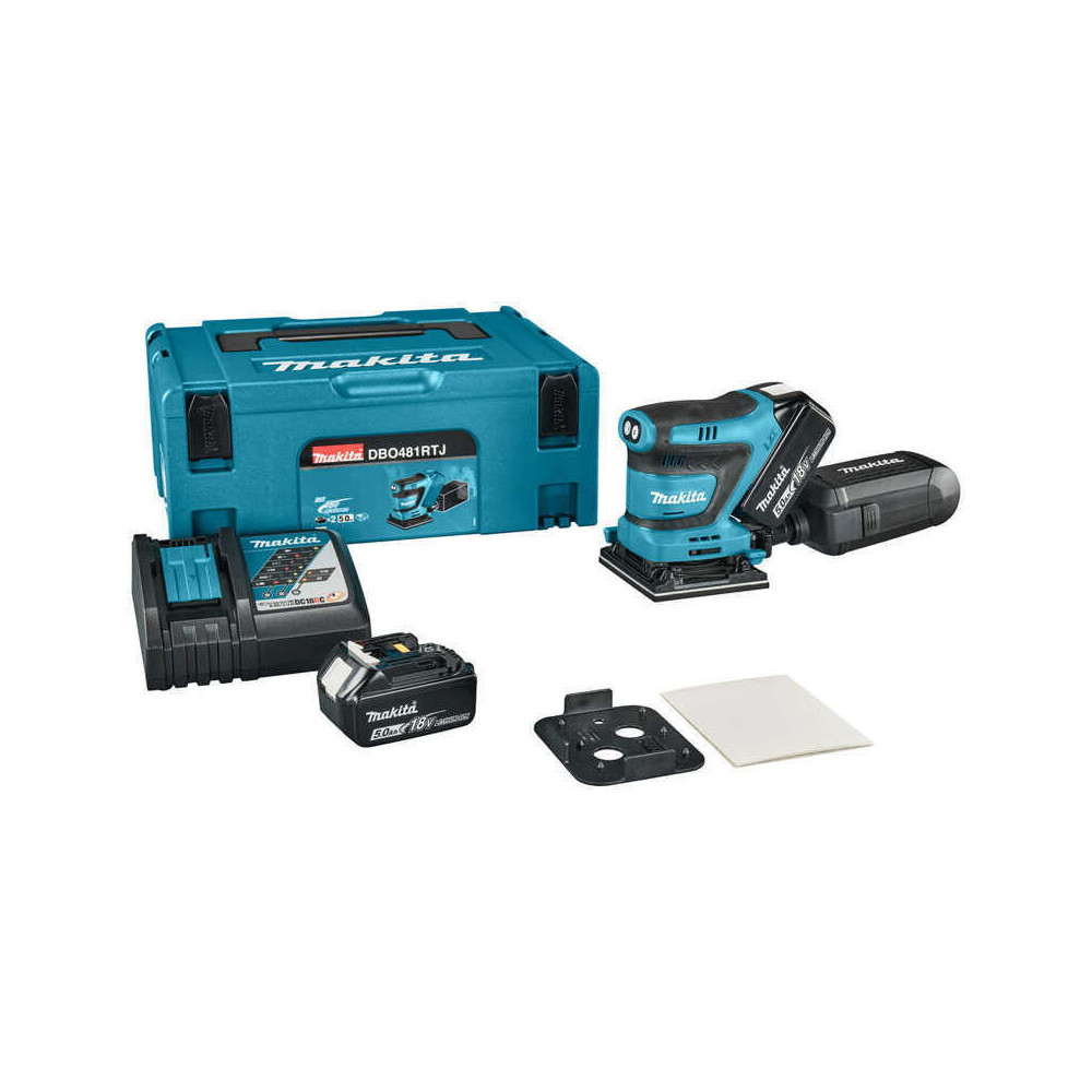 Ponceuse vibrante Makita DBO481RTJ au prix HT