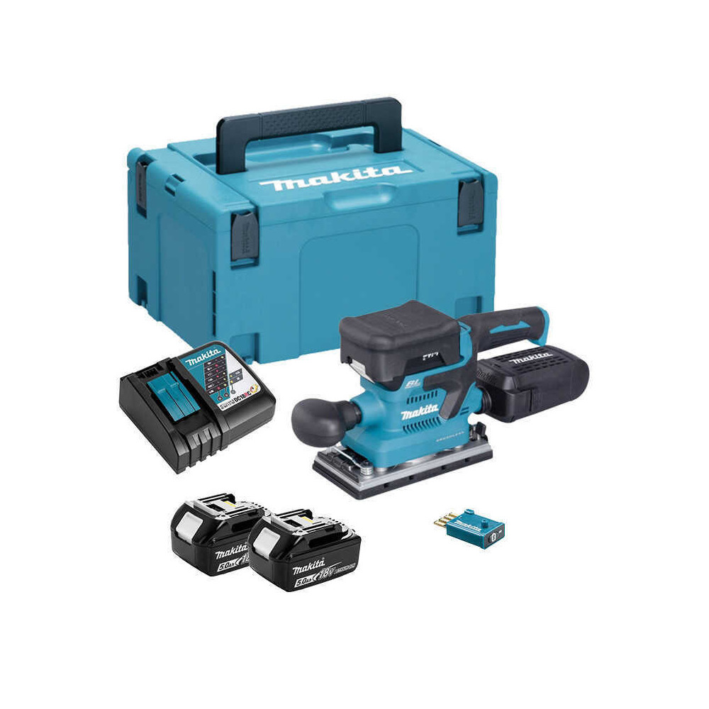 Ponceuse vibrante Makita DBO381RTJU 18V LXT au prix HT