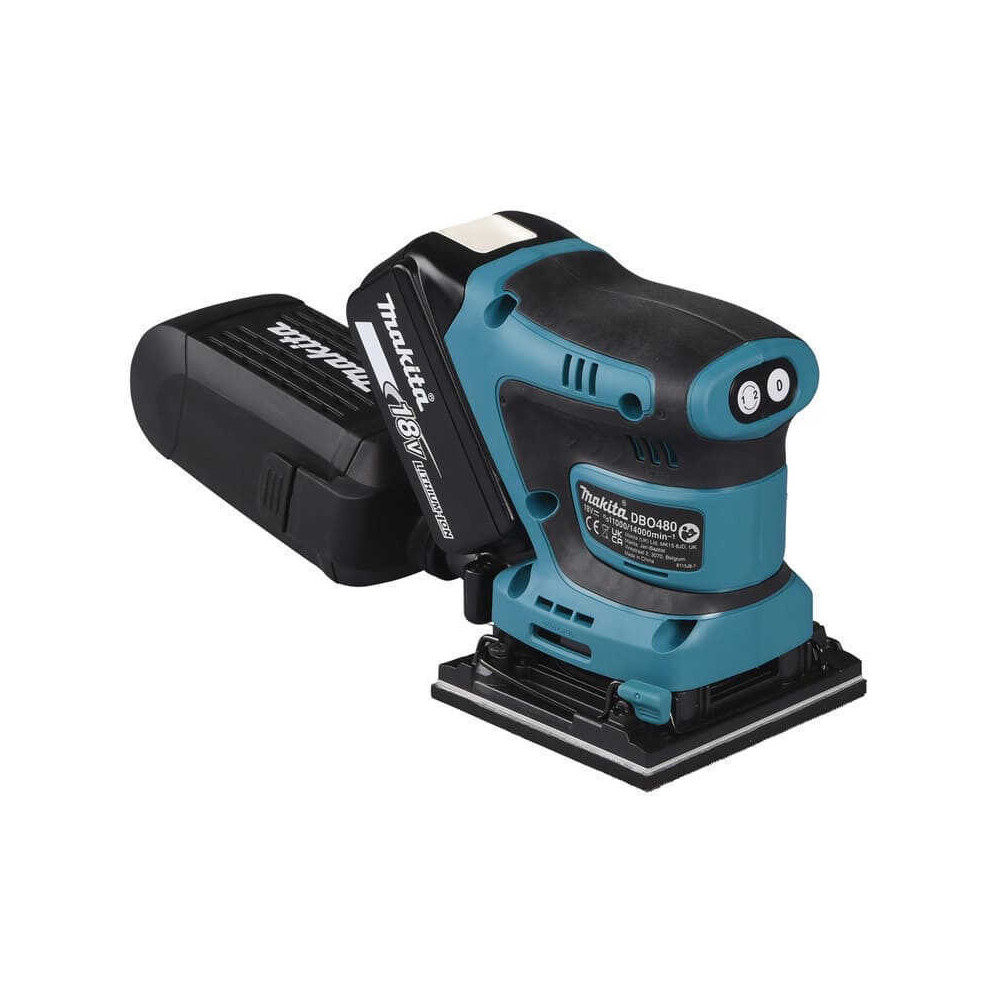 Ponceuse vibrante Makita DBO480RTX1 18V LXT au prix HT