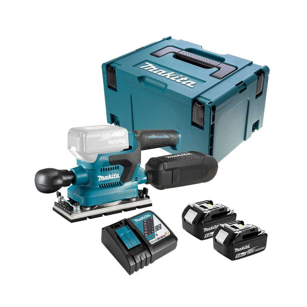 Ponceuse vibrante Makita DBO380RTJ 18V LXT au prix HT