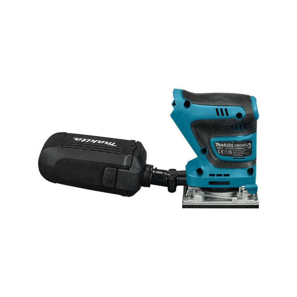 Ponceuse orbitale rectangulaire 18V solo Makita DBO482ZJ