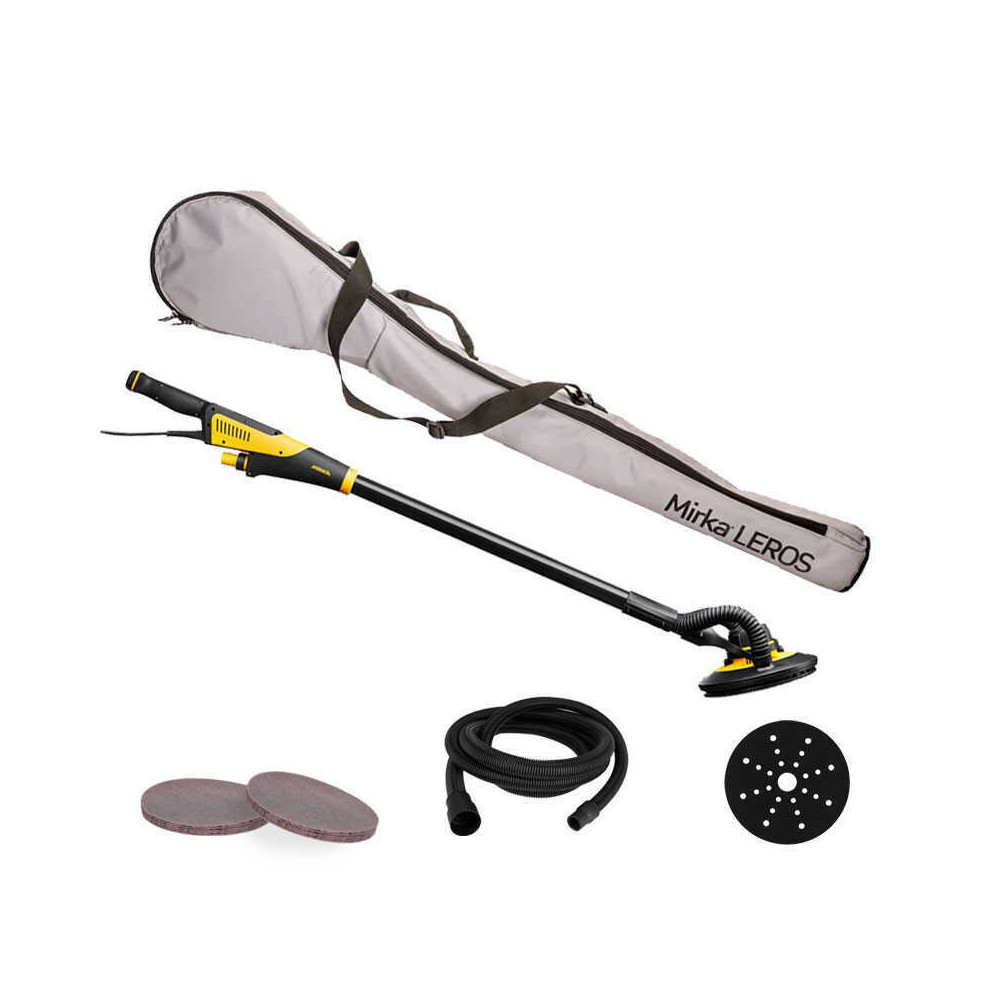 Ponceuse leros 950 cv 225 mm avec accessoires Mirka KIT2207CDMFR