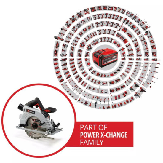 Scie circulaire 18V O190MM tp cs 18190 li bl solo Einhell 4331210
