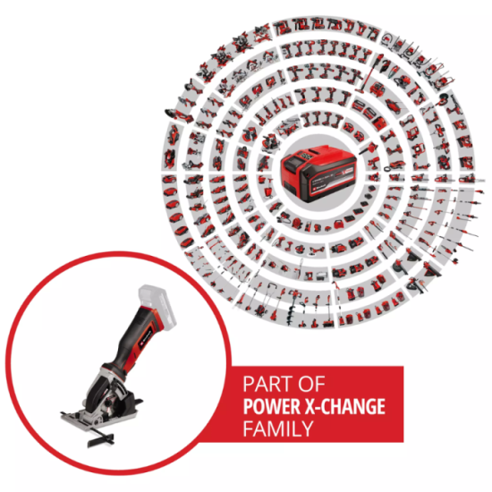 Scie circulaire 18V O89MM te cs 1889 li solo Einhell 4331100