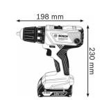 Perceuse visseuse Bosch GSR18V 21 2X2AH