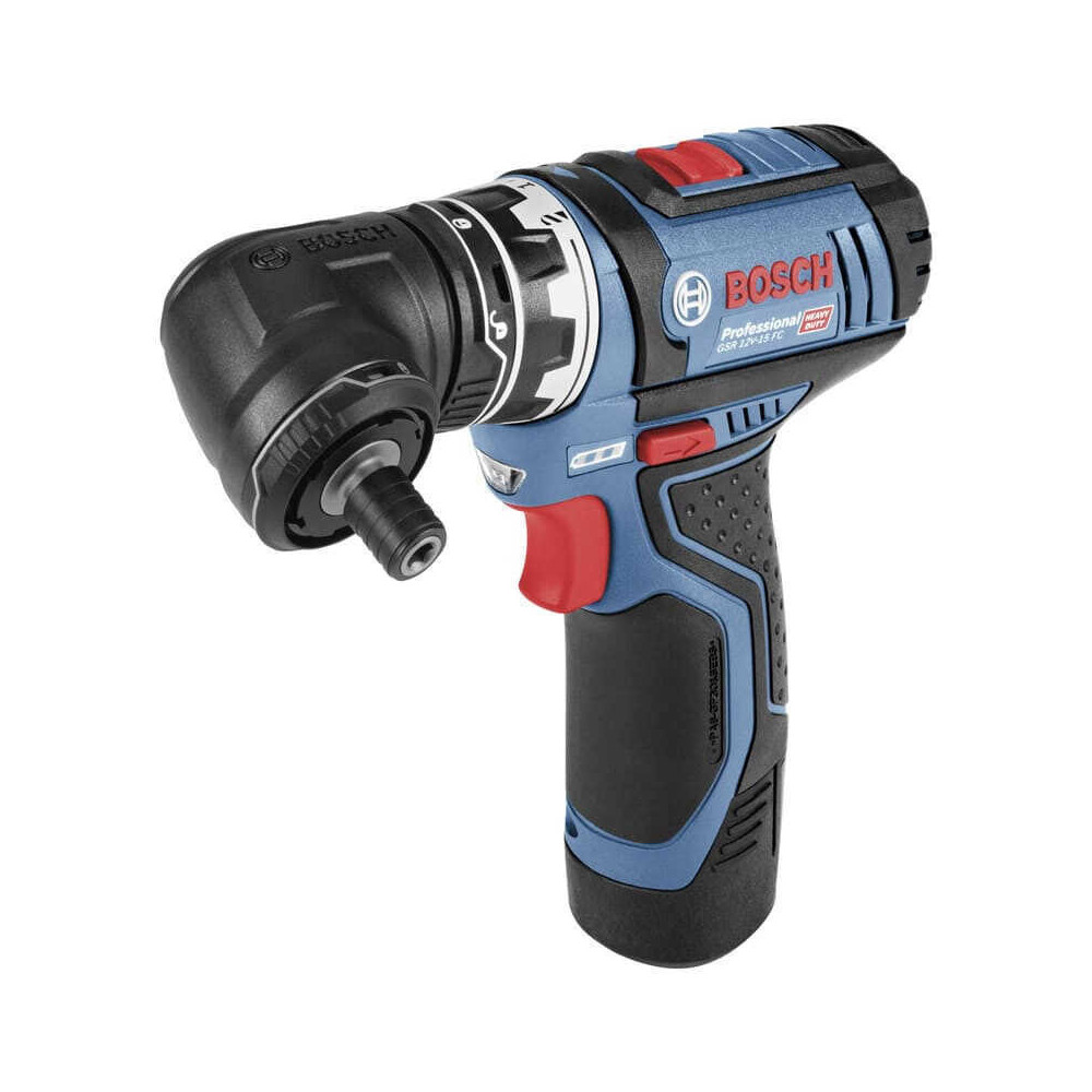 Perceuse visseuse 12V 2X20 ah avec accessoires gsr 12V 15 fc Bosch 06019F6000