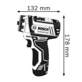 Perceuse visseuse 12V 2X20 ah avec accessoires gsr 12V 15 fc Bosch 06019F6000