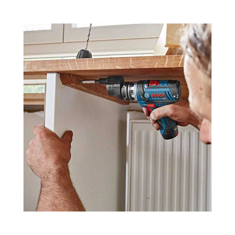 Perceuse visseuse 12V 2X20 ah avec accessoires gsr 12V 15 fc Bosch 06019F6000
