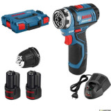 Perceuse visseuse 12V 2X20 ah gsr 12V 15 fc Bosch 06019F6001