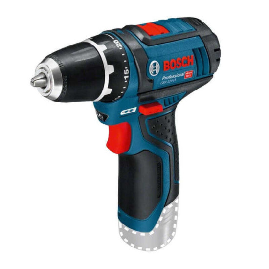 Perceuse gsr 12V 15 avec 6 tournevis Bosch 0615990L22