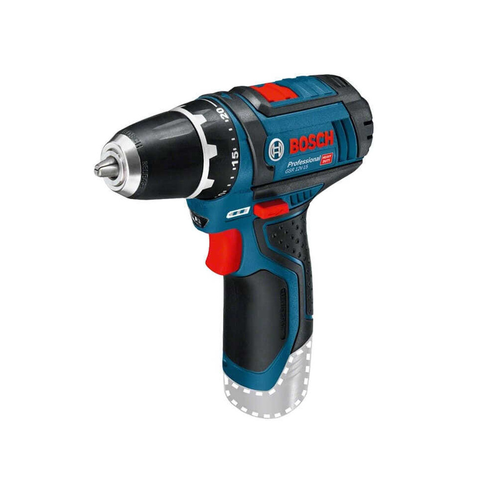 Perceuse gsr 12V 15 avec 6 tournevis Bosch 0615990L22